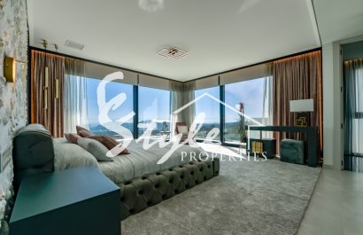 Продается новая роскошная вилла с видом на море в Финестрате, Коста Бланка, Испания. ОN1778