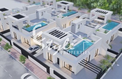 New build villas for sale in Los Alcázares, Murcia, Spain.ON1787