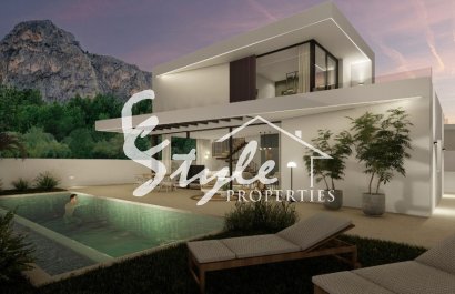 Продаются новые виллы в Полопе, Коста Бланка, Испания ON1800