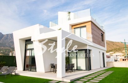 Новые виллы в Финестрате, Коста Бланка, Испания. ON1622