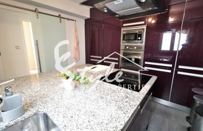 Buy penthouse apartment in Costa Blanca steps from the sea and beach in Torrevieja, Playa de los Naufragos. ID: 6173