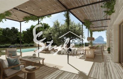 Новая роскошная вилла на продажу в Кальпе, Коста Бланка, Испания. ОN1847