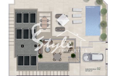 New villa for sale in Rojales, Costa Blanca, Spain. ON1850