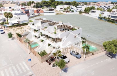 New build ground floor apartment in San Pedro del Pinatar, Costa Blanca, Spain. ON1859_B