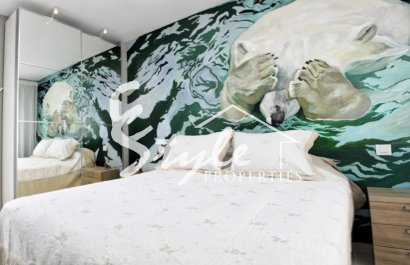 For sale totally refurbished apartment with sea view in Torrevieja, Costa Blanca, Spain. ID1925