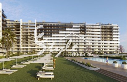 New build beachside apartments for sale in Torrevieja, Alicante, Costa Blanca, Spain ON1884
