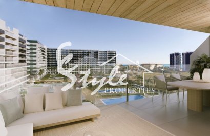 New build beachside apartments for sale in Torrevieja, Alicante, Costa Blanca, Spain ON1884