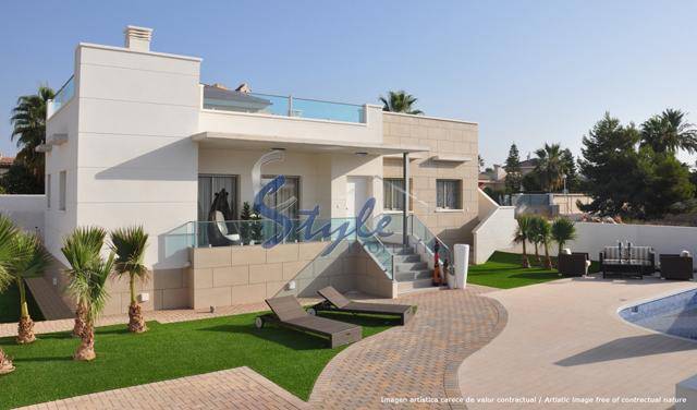 New luxury villa for sale in Doña Pepa, Ciudad Quesada ON245-1