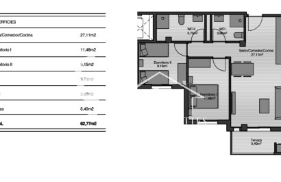 Вторичное жилье - Апартаменты/Квартира - Сан Мигель де Салинас - San Miguel De Salinas