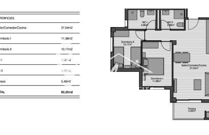 Вторичное жилье - Апартаменты/Квартира - Сан Мигель де Салинас - San Miguel De Salinas