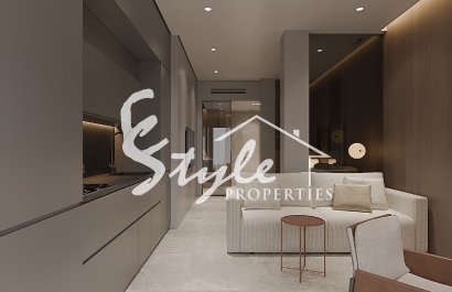 For sale new build apartments 250 m from the sea in Torrevieja, Costa Blanca, Spain. ON1210