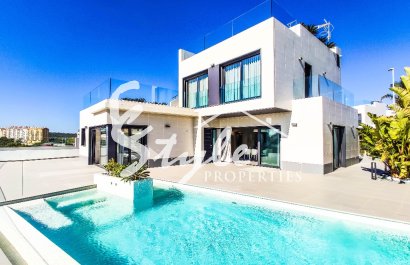 New build villa for sale with sea views in Campoamor , Alicante, Costa Blanca, Spain