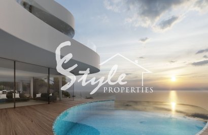 Купить новую роскошную виллу с бассейном, недалеко от моря в Бенидорме, рядом с пляжем на Коста Бланке. ID ON1144_45