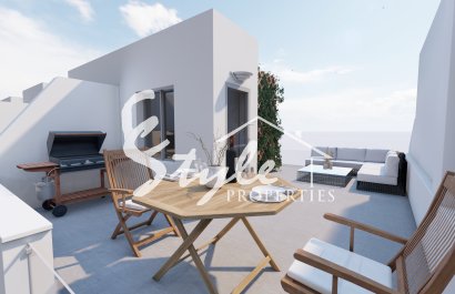 For sale new build semi detached  beach side house in Costa Blanca, San Javier, Spain ON014