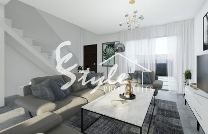 For sale new build semi detached  beach side house in Costa Blanca, San Javier, Spain ON014