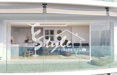 En venta nuevo apartamento en primera linea de la playa en Benidorm, Costa Blanca ON966