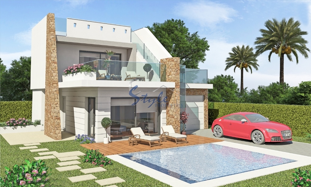 New build villa for sale in Los Alcazares, Murcia, Spain. ON755