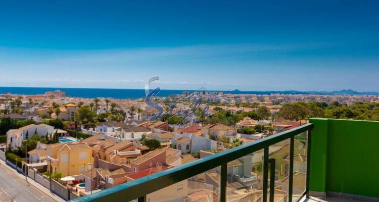 New build apartments with panoramic sea views close to the beach in Orihuela Costa,  Costa Blanca, Spain