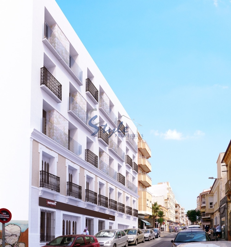 Nuevos exclusivos apartamentos en venta junto al mar en Torrevieja, Alicante, Costa Blanca, España