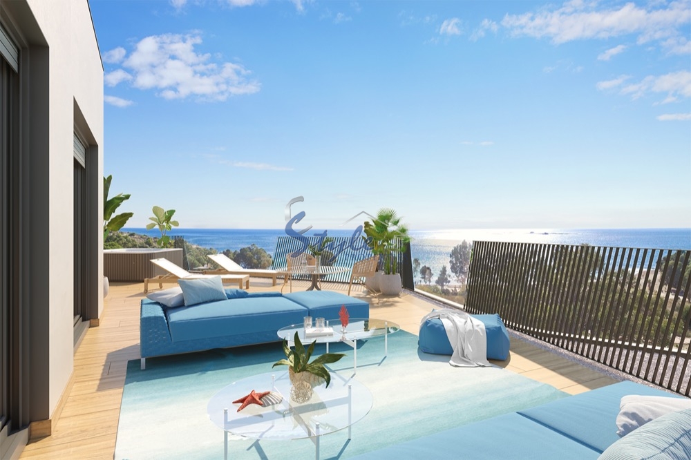 Новые апартаменты с видом на море в Бенидорме, Аликанте, Коста Бланка, Испания