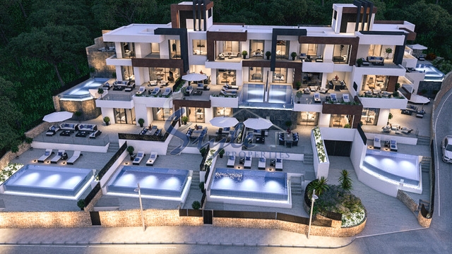 В продаже новые апартаменты участком или большой террасой в Бенидорме, Аликанте, Коста Бланка, Испания.ON850