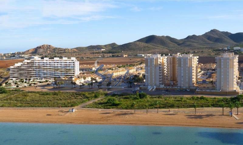new build for sale on the first line to the sea in Alicante, Spain