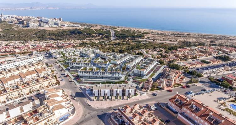 For sale new build apartments close to the sea in Alicante, Costa Blanca, Spain