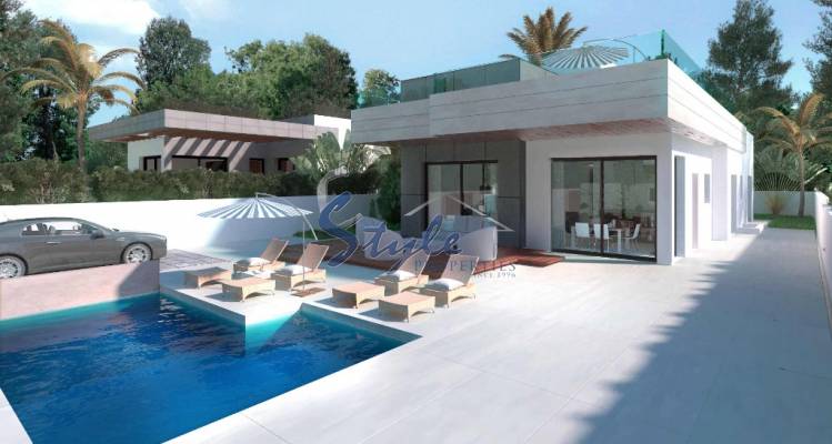 New build one level  villa for sale in Ciudad Quesada,Guardamar del Segura,  Alicante, Costa Blanca 