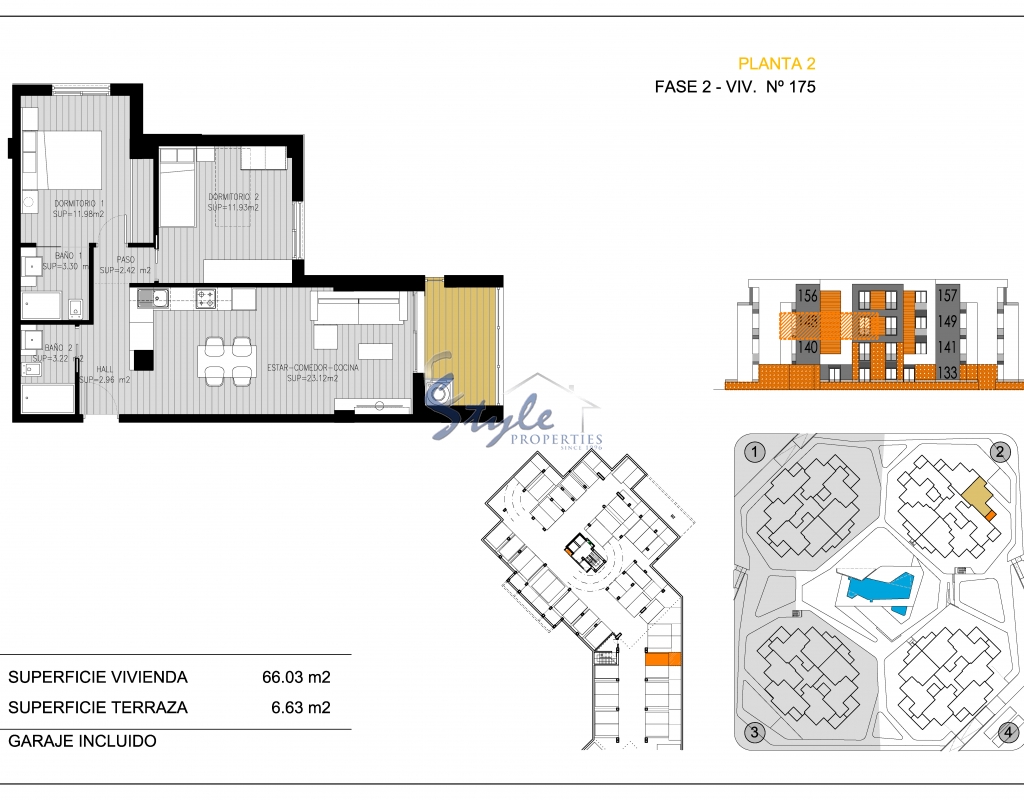 Buy apartment in Costa Blanca close to sea in Orihuela Costa. ID: ON1133_22