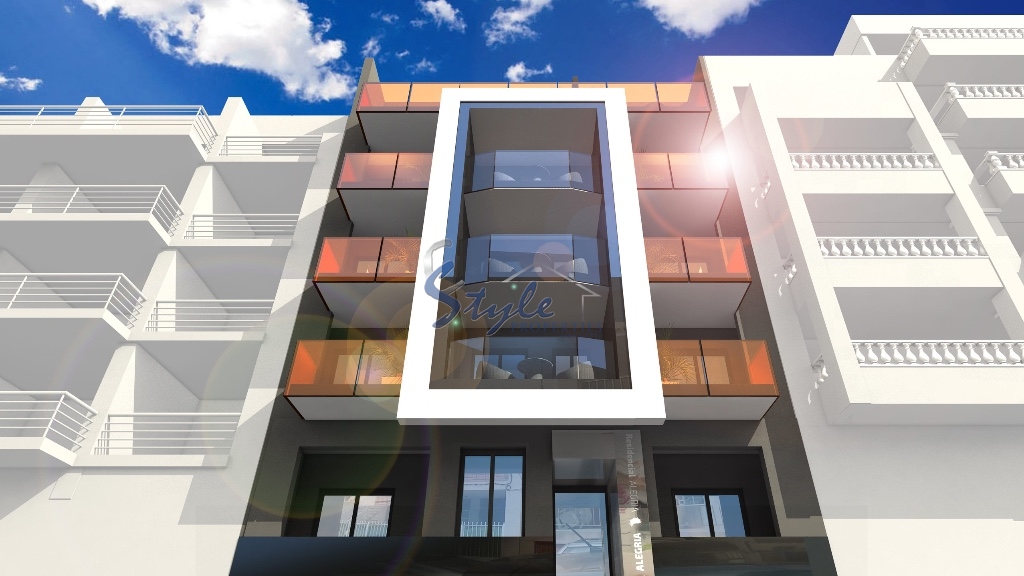 For sale New build  apartments close to the beach in Torrevieja, Costa Blanca, Spain. ON796