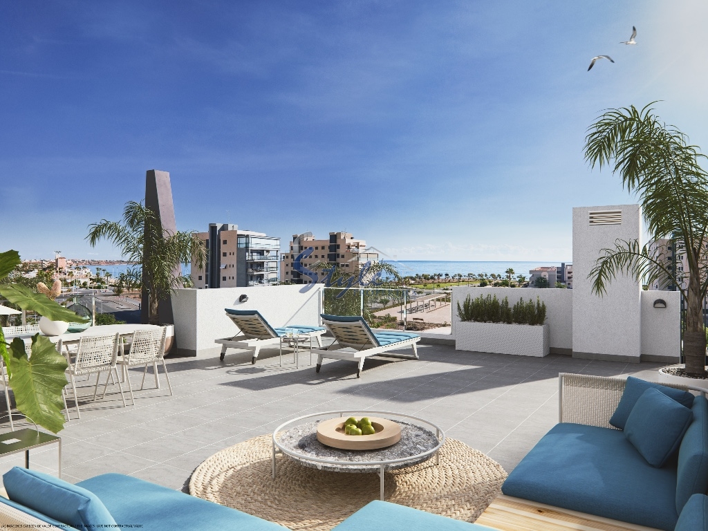 For sale new build beachside  apartments in Costa Blanca  ON830 
