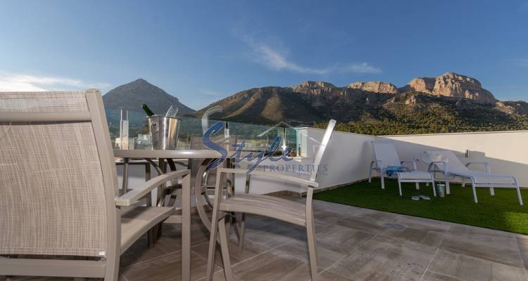For sale new build house in Benidorm , Costa Blanca ON633_A