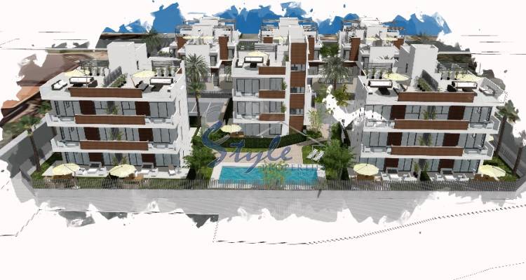 New build apartments for sale close to the beach in Santiago de la Ribera, Murcia, ON445