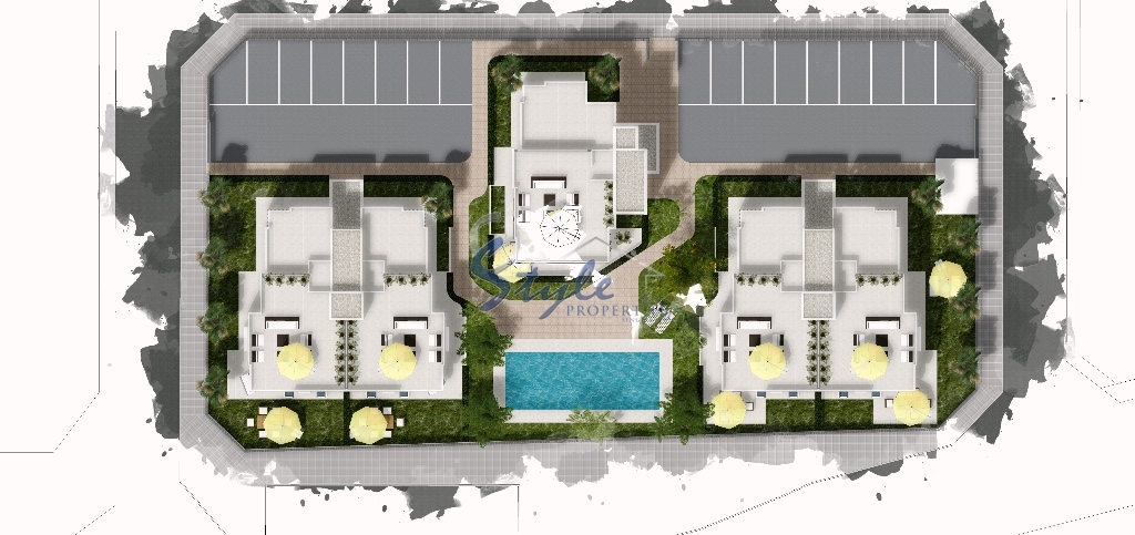 New build apartments for sale close to the beach in Santiago de la Ribera, Murcia, ON445