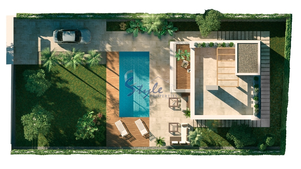 For sale new detached villa in Ciudad Quesada, Costa Blanca, Spain ON933