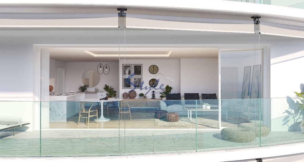 For sale new build apartments first line  In Benidorm  Costa Blanca, Spain. ID 966