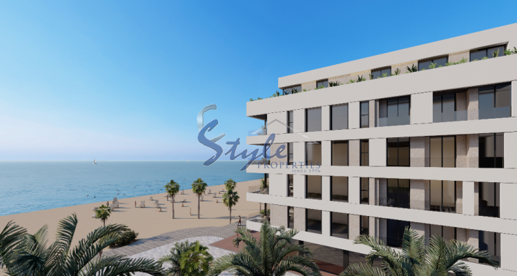 For sale  new apartment in first line to the sea in La Mata, Torrevieja, Costa Blanca , Spain ON1127