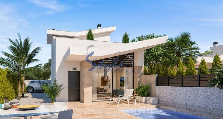 Newly built Modern villas for sale in Benijofar, Costa Blanca, Spain