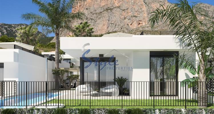 For sale new house with private pool in Polop , Benidorm, Costa Blanca , Spain ON990