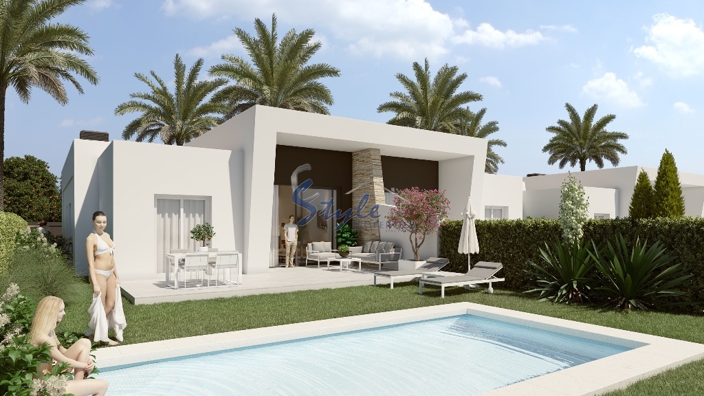 New semi-detached house for sale on the golf resort, Costa Blanca South,  Spain