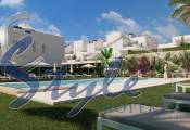 Semi-detached houses with private pool for sale in Orihuela Costa, Costa Blanca, Spain