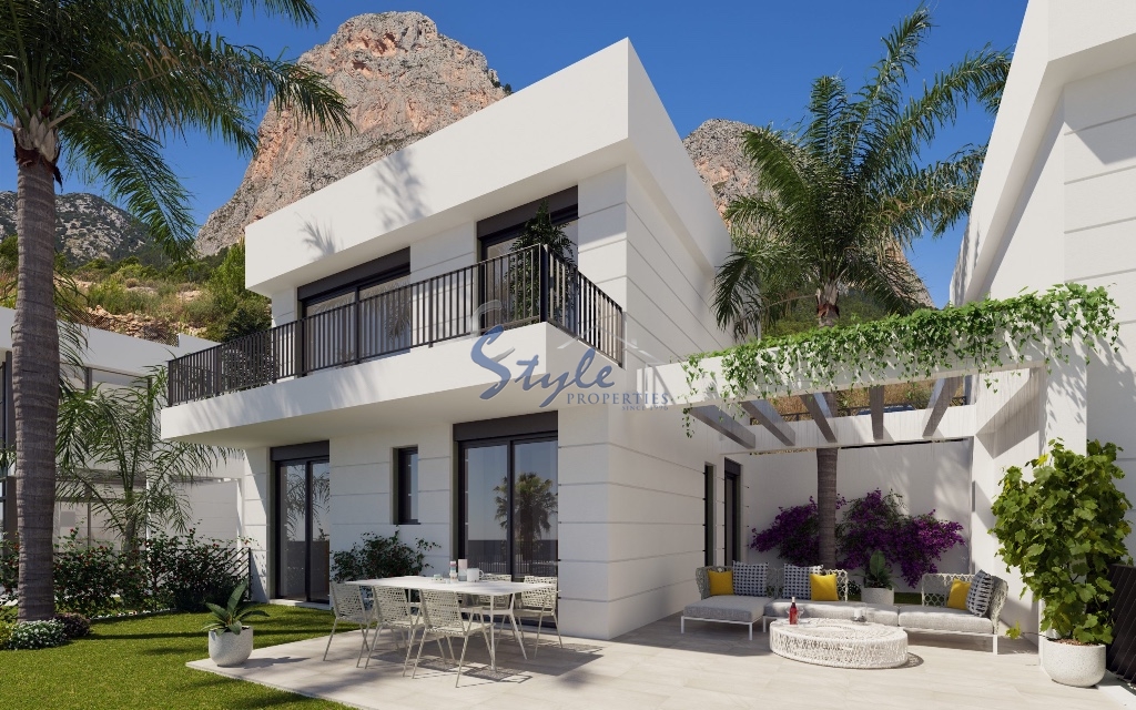 For sale new house with private pool in Polop , Benidorm, Costa Blanca , Spain ON992