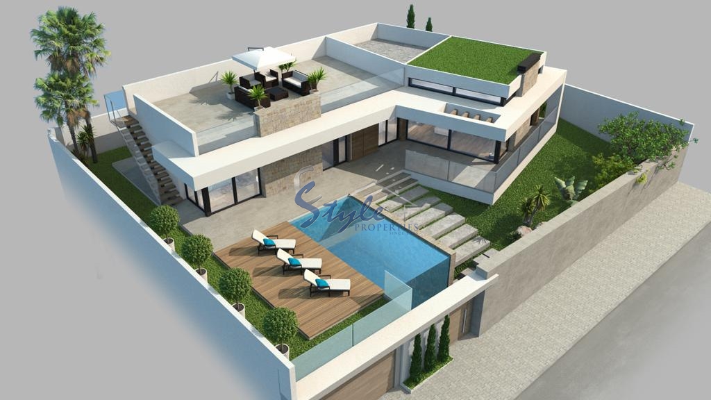 Modern villa with private pool in Ciudad Quesada, Costa Blanca South, Spain