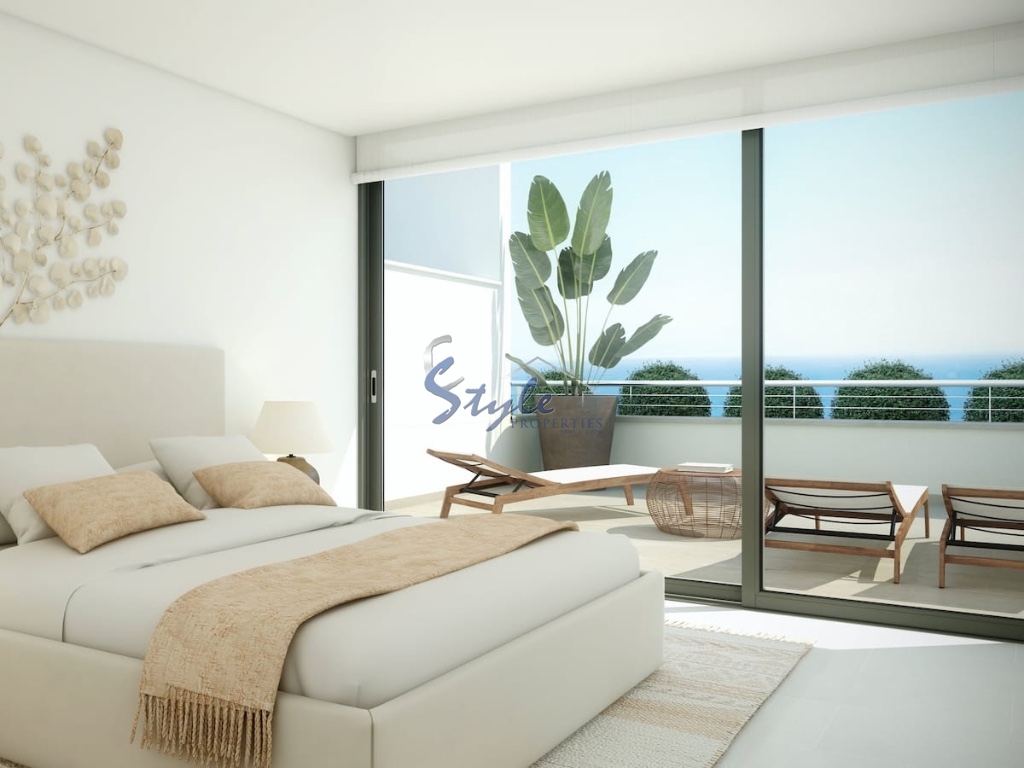 На продажу новая квартира  от застройщика с видом на море в Алтеа, Коста Бланка, Испания ON1008