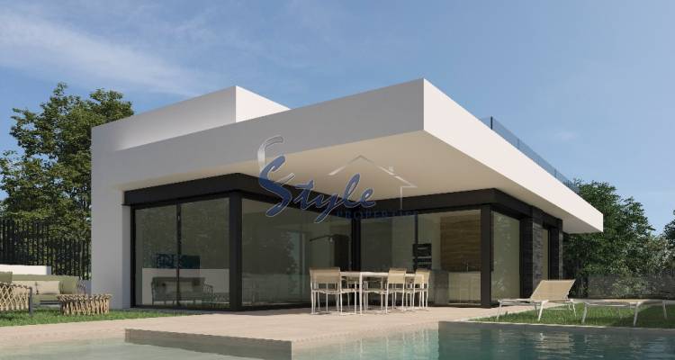 Modern new build villa with 4 bedrooms for sale in San Miguel de Salinas, Costa Blanca South, Spain