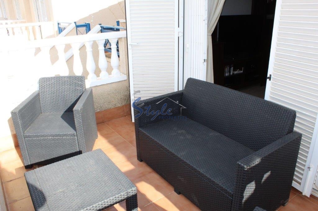 Perfectly located top floor apartment for sale in Playa Flamenca, Orihuela Costa, Costa Blanca, Spain