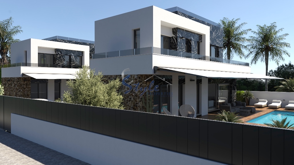 New development of 7 villas for sale in La Mata, Torrevieja, Costa Blanca, Spain