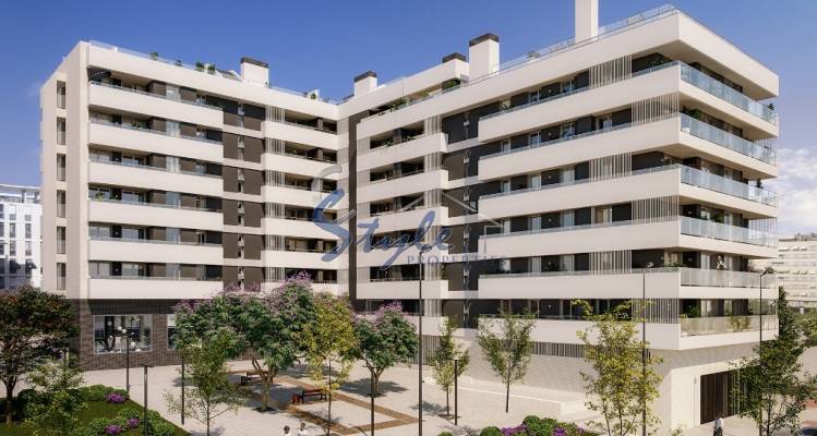 2 and 3 bedroom apartments for sale in a new project in the center of Alicante, Costa Blanca, Spain