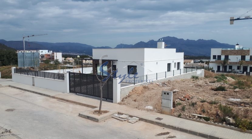Villas en una nueva promoción a la venta en Polop, Benidorm, Costa Blanca Norte, España