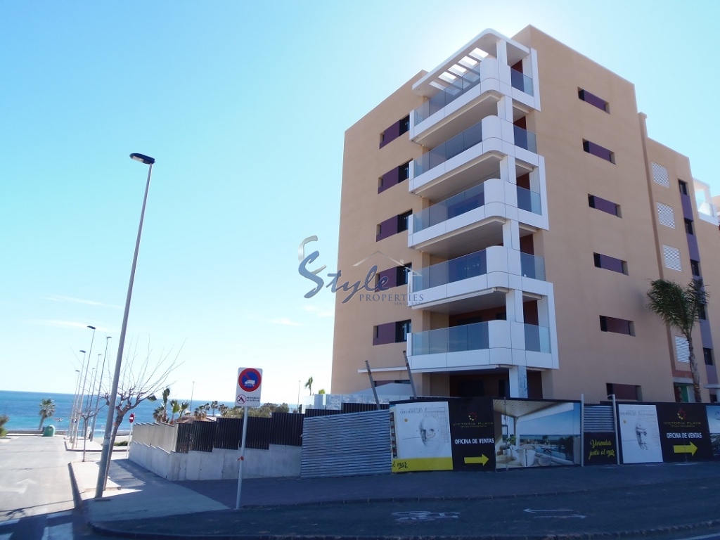 Продажа квартир на первой линии моря в новом комплексе в Миль Пальмерас, Коста Бланка Юг, Испания ON1345